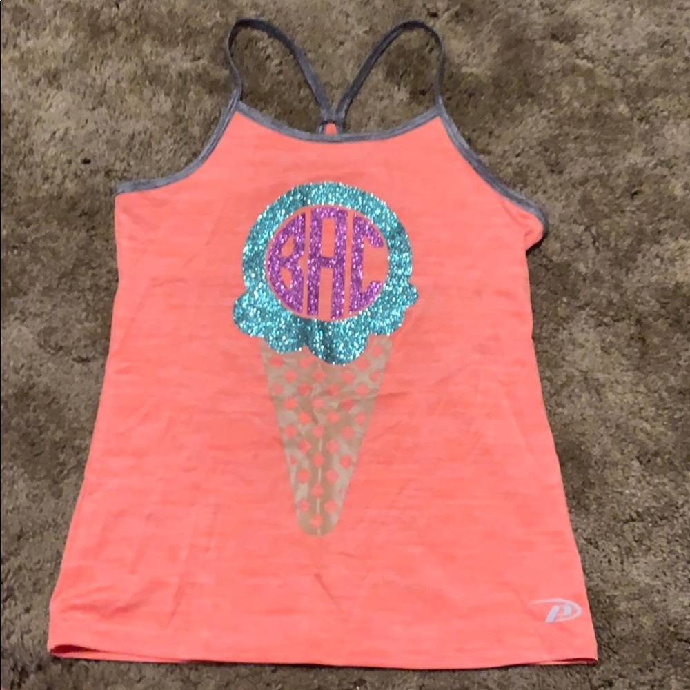 Monogrammed tank